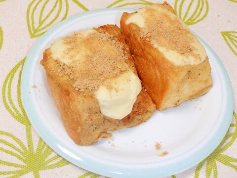 バナナきなこチーズフレンチトースト